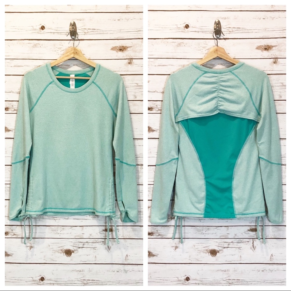 * Lucy • Vented Back Long Sleeve Athletic Top